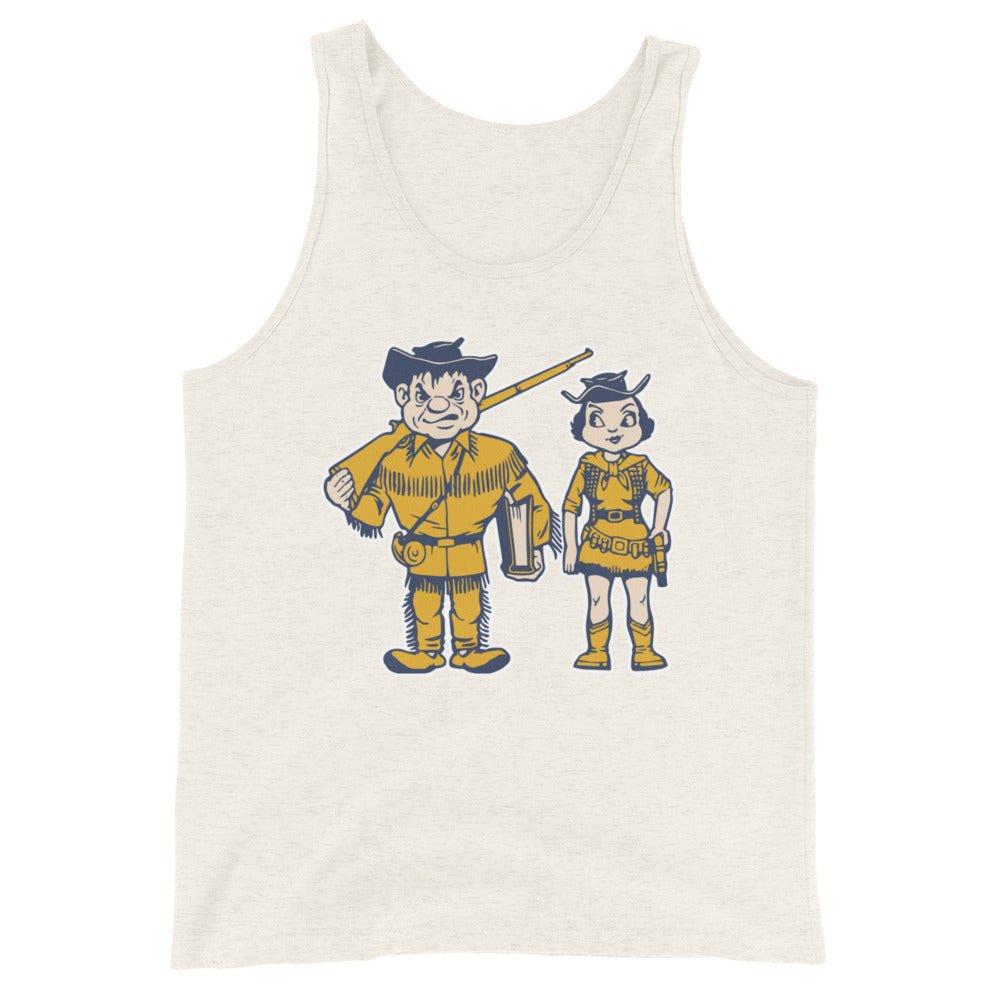 Whitman College Men's Tank Top - 1950s Vintage Couple Art Mens Tank Top - rivalryweek