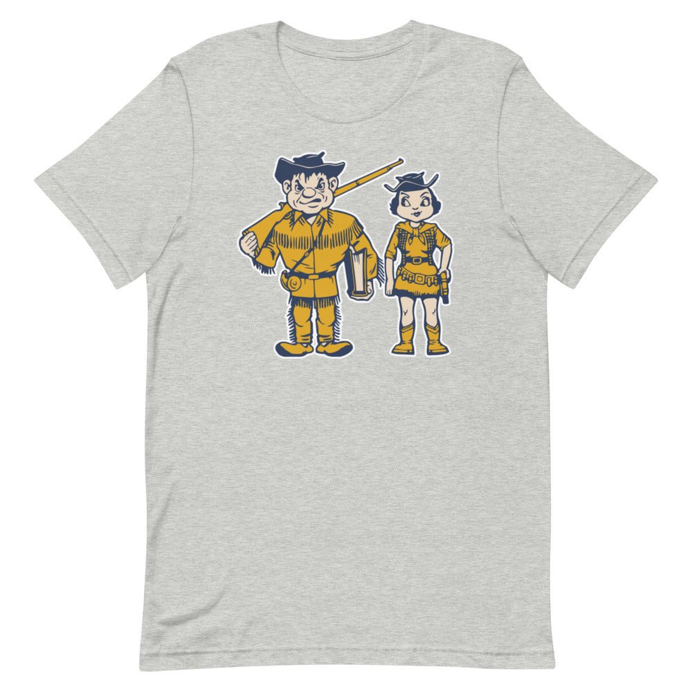 Whitman College Shirt - 1950s Vintage Couple Art Shirt - rivalryweek