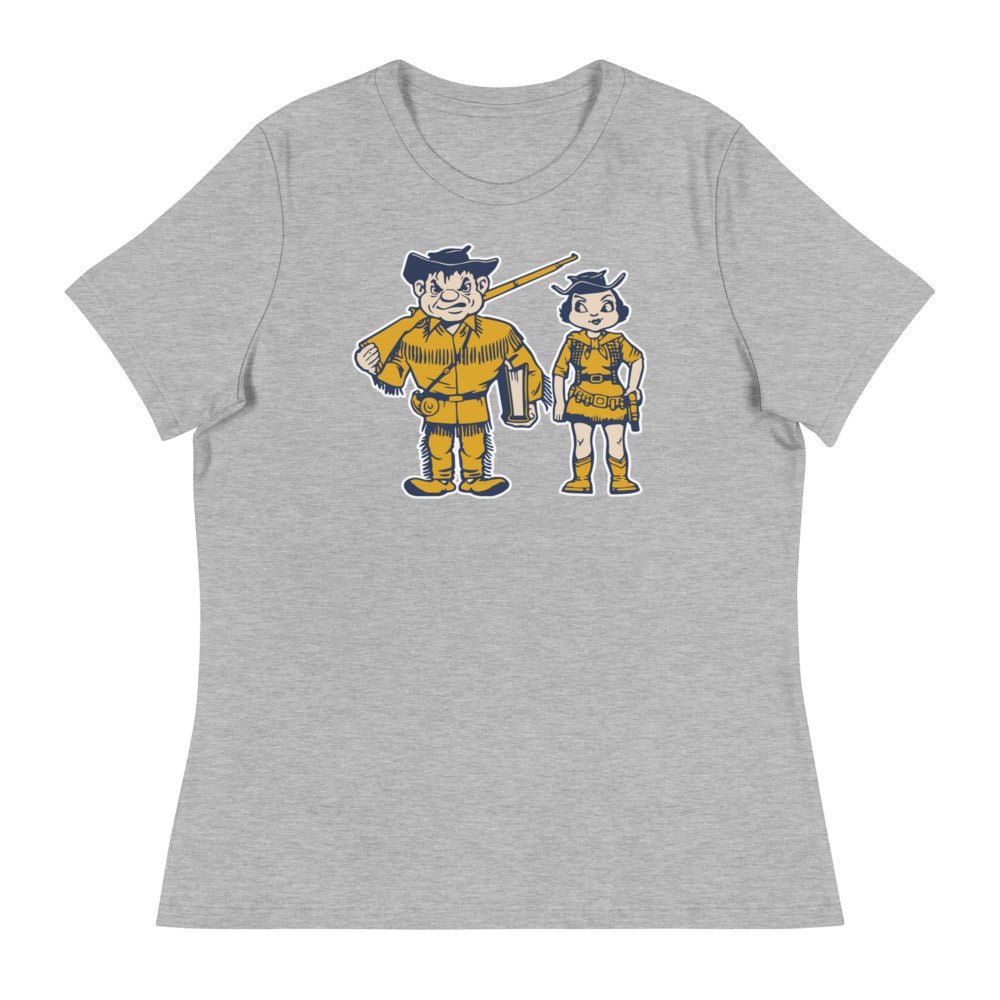 Whitman College Women's Relaxed Shirt - 1950s Vintage Couple Art W Relaxed T Shirt - rivalryweek