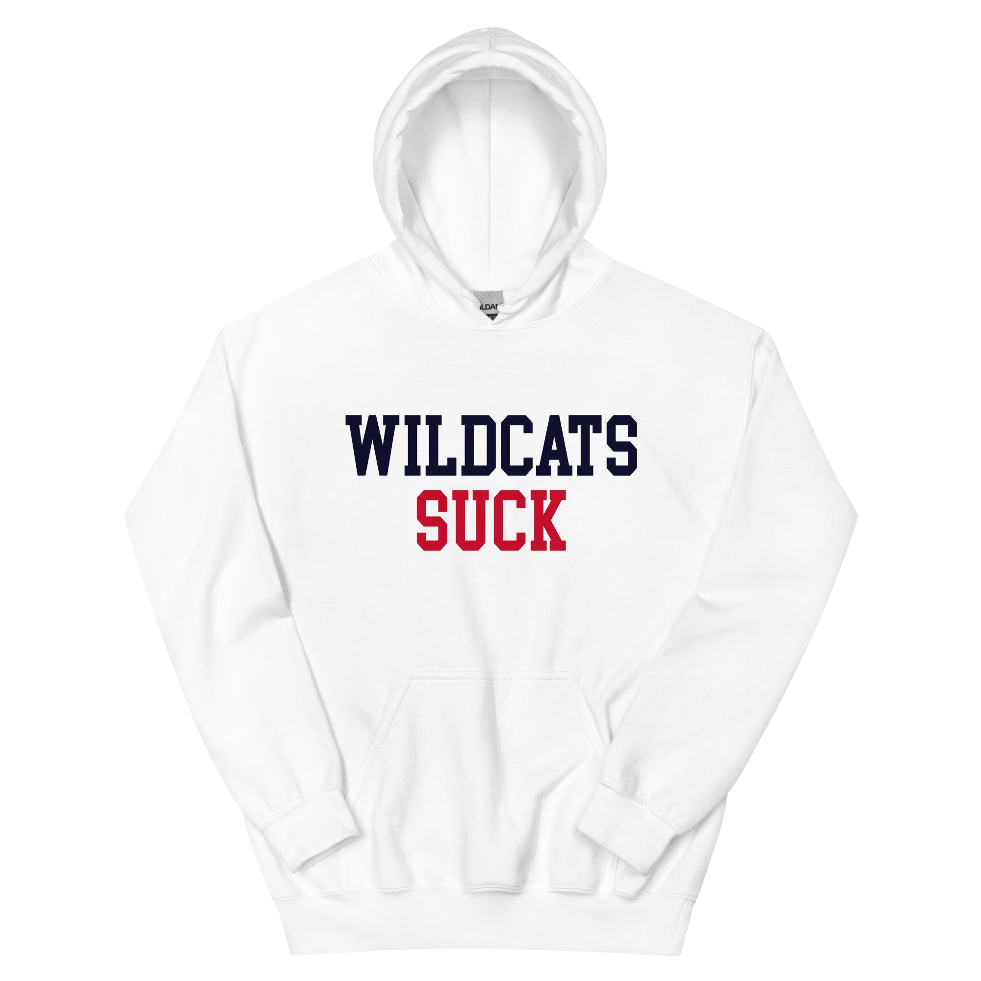 Wildcats Suck Louisville Rivalry Hoodie White Sweatshirt - rivalryweek